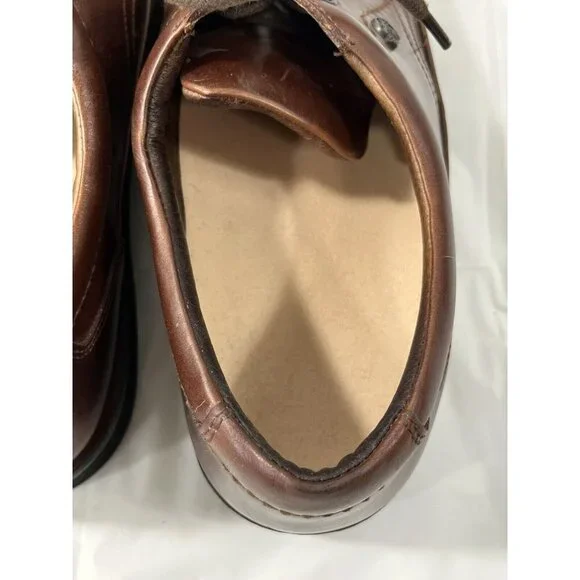 Hush Puppies The Body Shoe Size 14 Brown Leather Lace Up Men's Oxford - Picture 5 of 15